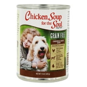 Angle View: Chicken Soup for the Soul - Canned Dog Food Chicken & Duck Stew - 13 oz.