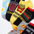 thumbnail image 3 of Tipi Toe Women's 20 Pairs Colorful Patterned Low Cut/No Show Socks NS188-AB, 3 of 5