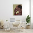 thumbnail image 2 of Stupell Industries African American Woman in Prayer Portrait Geometric Shapes World Cultures Painting Gallery Wrapped Canvas Print Wall Art, 30 x 40, 2 of 6