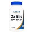 thumbnail image 1 of Ox Bile- De Bilis De Buey 500 Mg -ayuda Digestión 120u, 1 of 3