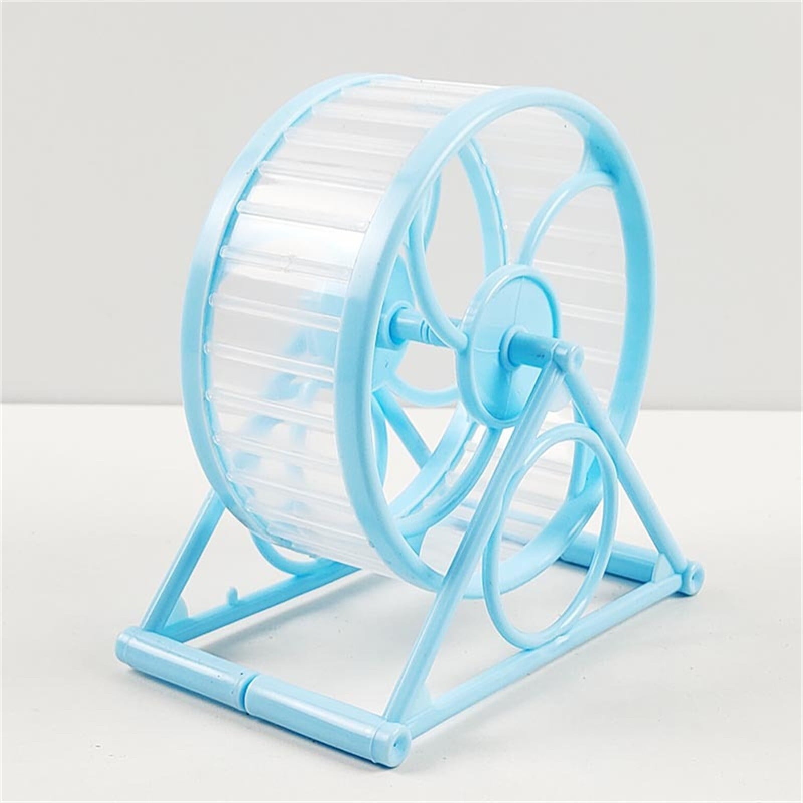 Hamster Exercise Wheel, Silent Running Wheel with Stand for Hamsters, Gerbils, Mice and Other Small Pets, Hamster Wheel Cage (Random Color, 1 PC), Dia 11cm/4.33in