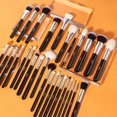 thumbnail image 2 of Makeup Brushes 30pcs Professional Makeup Brush Set Premium Goat Synthetic Kabuki Foundation Blending Brush Face Powder Blush Concealers Eye Shadows Ma, 2 of 4