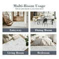 thumbnail image 7 of Artnice 5x7 Area Rug for Living Room, Vintage Boho Washable Area Rug Non Slip, Accent Carpet Low pile Retro Floral Print Rugs for Home Décor, Gray, 7 of 7
