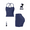Navy Blue, variant on Girony Women Halter Tank Yoga Outfit Set, Square Neck Workout Cami Top & High Waist Athletic Biker Shorts, Soft Stretch Activewear for Gym Fitness