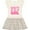 Natural with Stripes, variant on Inktastic Gigi Girl Granddaughter Girls Toddler Dress