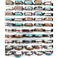 thumbnail image 3 of K-KED WHOLESALE 20PCS WOOD 316L STAINLESS STEEL RINGS MAN WOMEN JEWELRY-H, 3 of 5