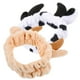 thumbnail image 2 of GOOHOCHY 2 diademas con orejas de animal para maquillaje de spa, bonitas diademas para lavarse la cara, diadema facial de cuerno., 2 of 7