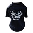 thumbnail image 1 of Dog Clothes - Summer Outdoor Breathable Pet T-Shirt - Letter Printing Traveling Dog Comfortable Pullover Shirt - Small Pets, 1 of 8