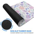 thumbnail image 6 of Long Mouse Pads for Desk,Pioneer Flower Floral Print Pattern Desk Mats on Top Of Desks, Desk Mouse Pad Extra Large with 3mm Non-Slip Base and Stitched Edge for Gaming,Office,Work,Home 31.5"x15.7", 6 of 6