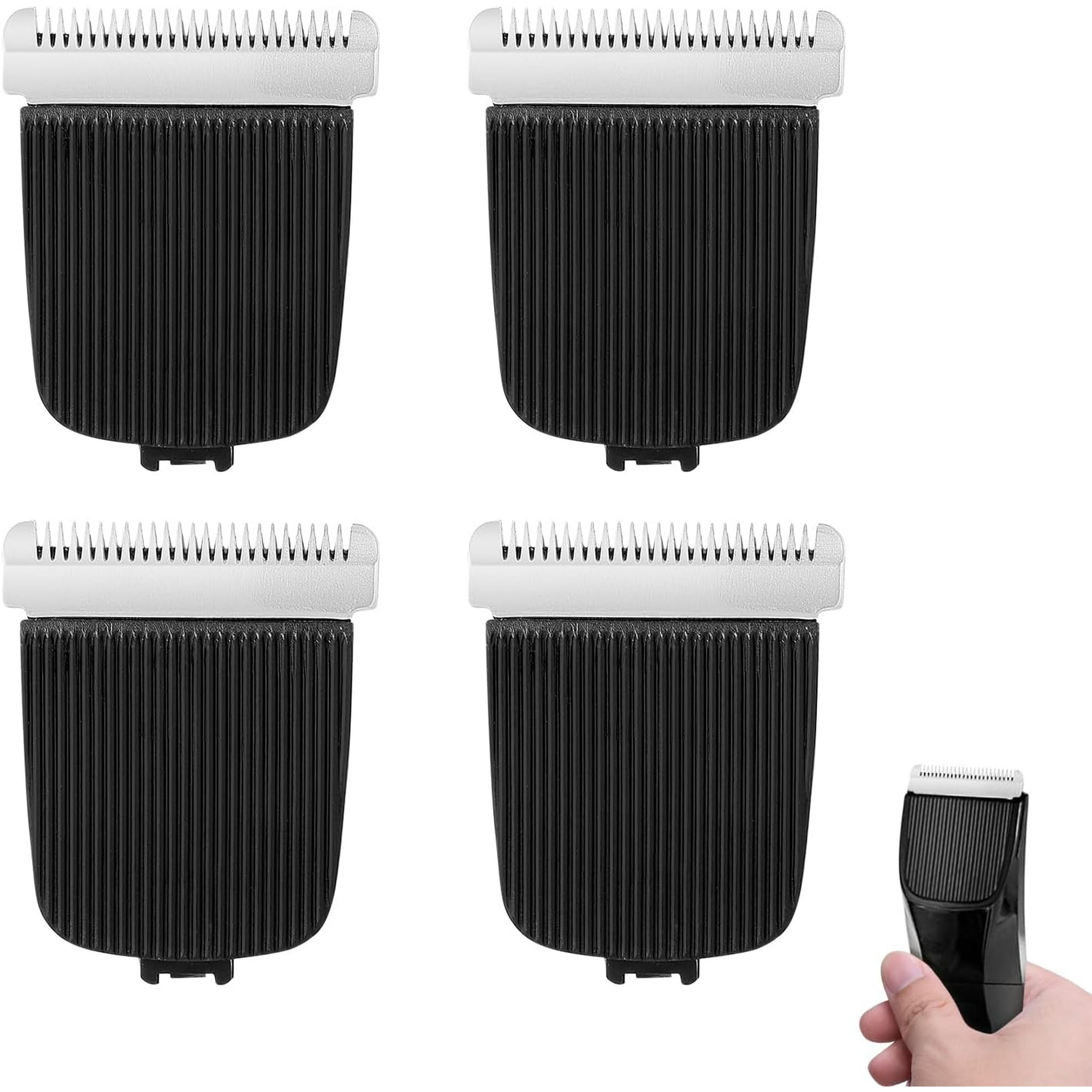 LAICAIW 4pcs Replacement Blades for Manscaped Lawn Mower 4.0 3.0 2.0 Razor Blades for Manscaped Snap in Lawnmower Groin Health Hair Clipper Blade Refill Hair Trimmer Blade Replacement Walmart