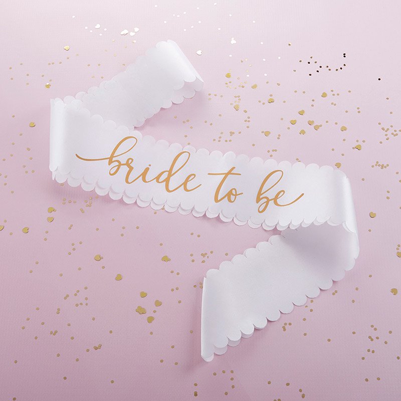 Bride To Be Sash