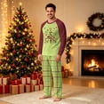 thumbnail image 2 of Lvotionpl 2026 Family Christmas Pajamas Matching Sets, Matching Family Christmas Pjs Long Sleeve Top & Pants Set Matching Holiday Family Pajama Xmas Sets, 2 of 5
