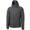 thumbnail image 2 of Men's-Cutter & Buck  Gray Purdue Boilermakers Mission Ridge Eco Insulated Repreve Hooded Full-Zip Puffer Jacket, 2 of 3