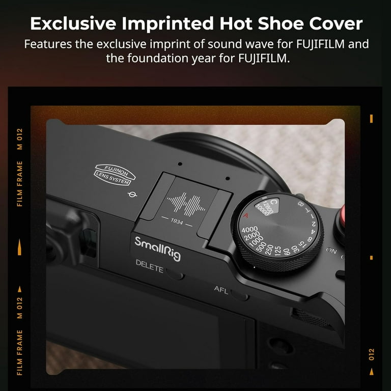SmallRig Thumb Grip with Hot Shoe Cover for FUJIFILM X100VI SmallRig Thumb Grip with Hot Shoe Cover for FUJIFILM X100VI