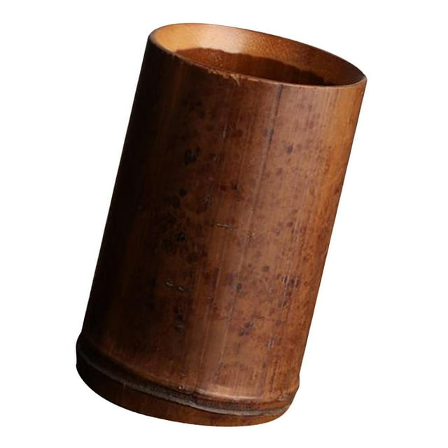 De Almacenamiento De Bambú De Té Clips De Té Utensilios De Té Caja De Organizador De Té Bambú viejo perfecl Contenedor de pluma de bambú