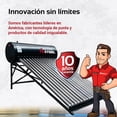 thumbnail image 3 of Calentador Solar AQUASOL Plasteel | 15 Tubos 164L Cuatro Capas Patentado | Ideal para 5 Personas, 3 of 5