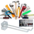 thumbnail image 5 of FONDOTIN 4Pcs Pegboard Display Hook Silver Space Saving for Homeowners, 5 of 5