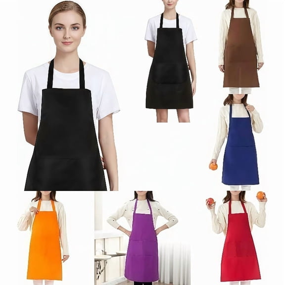 F-Cooking Kitchen Apron Chef Waiter Cafe Shop BBQ Hairdresser Aprons Bibs