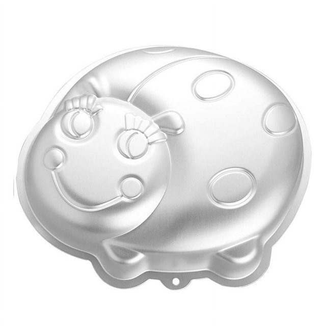 Molde de aluminio para tartas con forma de troyano 3D, molde para hornear, molde para tartas de cumpleaños, suministros de cocina, Los Beatles oso de fresa Electrónica