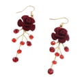 thumbnail image 4 of Pendientes colgantes jinwen de boda para mujer, 4 of 8