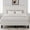 White, variant on Novilla Full Bed Frame Upholstered Platform Full Size Bed Frame with Adjustable Headboard, Strong Weight Capacity, No Box Spring Needed, Easy Assembly, White
