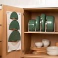thumbnail image 5 of Caraway Ceramic Non-Stick Pots & Pans Cookware Set, 12- Piece, Sage, 5 of 9