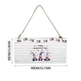 thumbnail image 3 of Viflosae Clearance 1 Piece Welcome Sign Patriotic Door Hanging Decoration Ropes for party Flyer features on Rollback, 3 of 9