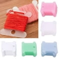 thumbnail image 3 of pitrice 100Pcs Embroidery Floss Craft Thread Bobbin Cross Stitch Plastic Storage Holder Sewing Needlecraft, 3 of 8