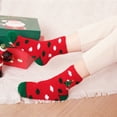 thumbnail image 3 of Chaussettes à Moins de 5$ Chaussettes de Noël Rouges pour Femmes Chaussettes Mignonnes Chaudes Confortables Chaussettes de Maison, 3 of 4