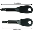 thumbnail image 4 of Small Screwdriver Set | 2 in 1 Flat Head Screwdriver Phillips Screwdriver with Keychain | Practical Multi Tool Mens Stocking Stuffers for Daily Repairs and Outdoor Activities, 4 of 5