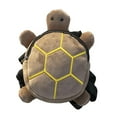 thumbnail image 2 of Arnés de mochila para perros, bolsa de transporte para mascotas con forma de tortuga, linda mochila transpirable para cachorros, mochila de senderismo Marrón, 2 of 8
