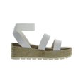 thumbnail image 2 of Esprit Womens Allison Ankle Strap Espadrille Flatform Sandals, 2 of 3