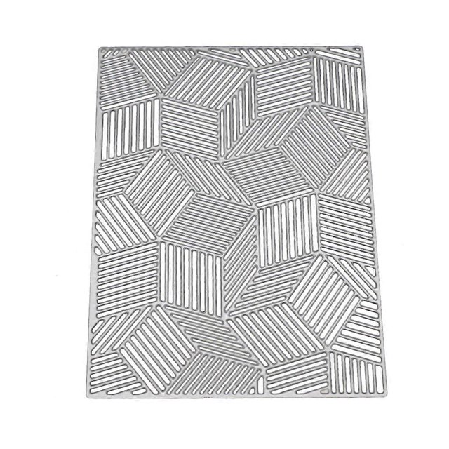 Troqueles de corte de placa geométrica, plantilla para bricolaje, álbum de recortes, repujado, tarjeta de papel