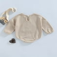 thumbnail image 4 of Combinaison d'Automne pour Bébé, Décontractée, Manches Longues, Broderie d'Ours, Poche avant, une-Pièce, 4 of 7
