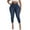 Royal Blue-905, variant on Womens Plus Size Capri Jeans Stretchy High Waisted Skinny Denim Capris Pants Dark Blue 16W