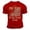 Red, variant on 250 Anniversary Short Sleeve T Shirt 250Th Anniversary Casual Comfortable Mens Tees Army Green L