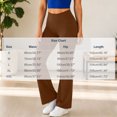 thumbnail image 3 of Horkkom Flare Leggings for Women High Waisted Yoga Pants Solid Color Workout Leggings with Pockets S, Gifts for Women, 3 of 9