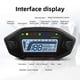 thumbnail image 5 of Universal Motorcycle Speedometer Fuel Gauge Moto Dashboard 7 Colors Backlight LCD Odometer Digital for 1 2 4 Cylinder, 5 of 5