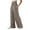 Light Brown #15, variant on KDDYLITQ Womens Sweatpants Lined Elastic High Waist Trousers Stripes Straight Wide Leg Sweat Pants Baggy Plus Size Loungewear Oversized Athletic Pants with Pockets Black S