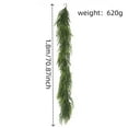 thumbnail image 2 of Nordic Pine Simulation Green Vines Garland - Home Fireplace Christmas Thanksgiving Artificial Decoration Pendant, 2 of 4