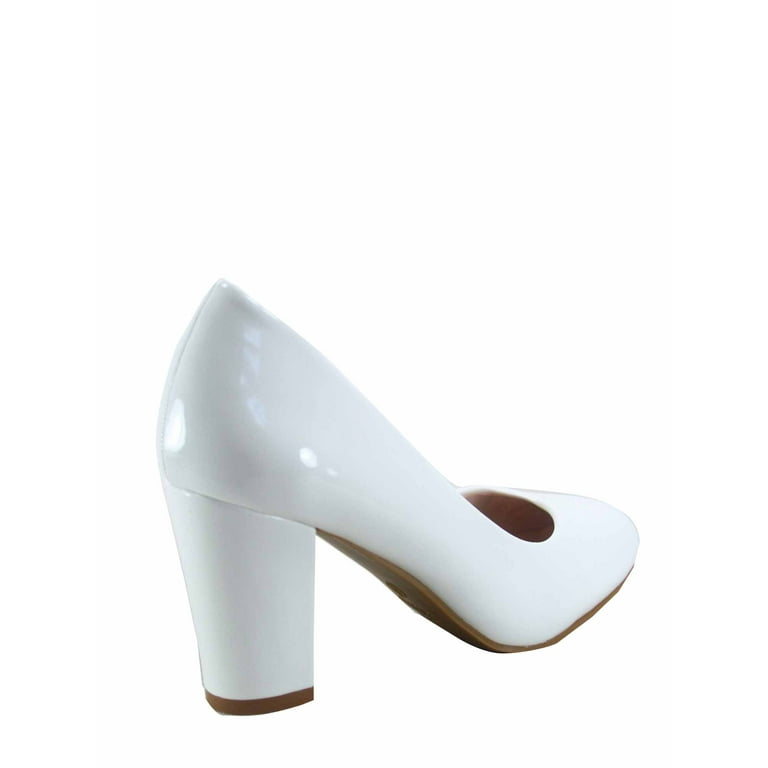 White pumps cheap cheap