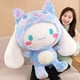thumbnail image 2 of Muñeco de peluche colorido Sanrio Cinnamoroll, juguete de transformación, almohada grande, muñeco mágico, regalos de vacaciones, 2 of 5