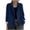 Blue, variant on Tqcoqu Women's Fall Winter Plus Size Corduroy Blazer,Lapel Button Loose Fit Casual Jacket with Pockets,Black Women's S-XXL