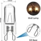 thumbnail image 2 of G9 Halogen Bulb 40W 230V,480LM 2900K Warm White Dimmable,G9 Capsule Bulbs,Pack of 10, 2 of 5