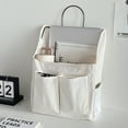 thumbnail image 6 of OIUR Hanging Storage Bag Large Capacity Multiple Compartments Wardrobe Desktop Fabric Bag Magazine Book Organizer, 6 of 6