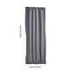 thumbnail image 3 of Xihbxyly Cortinas para Puertas Francesas, Color Liso de Alta Precisión, Aislamiento Térmico, Reducción de Ruido y Control de Temperatura, Fácil Instalación, Beige, Blanco, Café, Azul y Gris, 102 X 64, 3 of 7