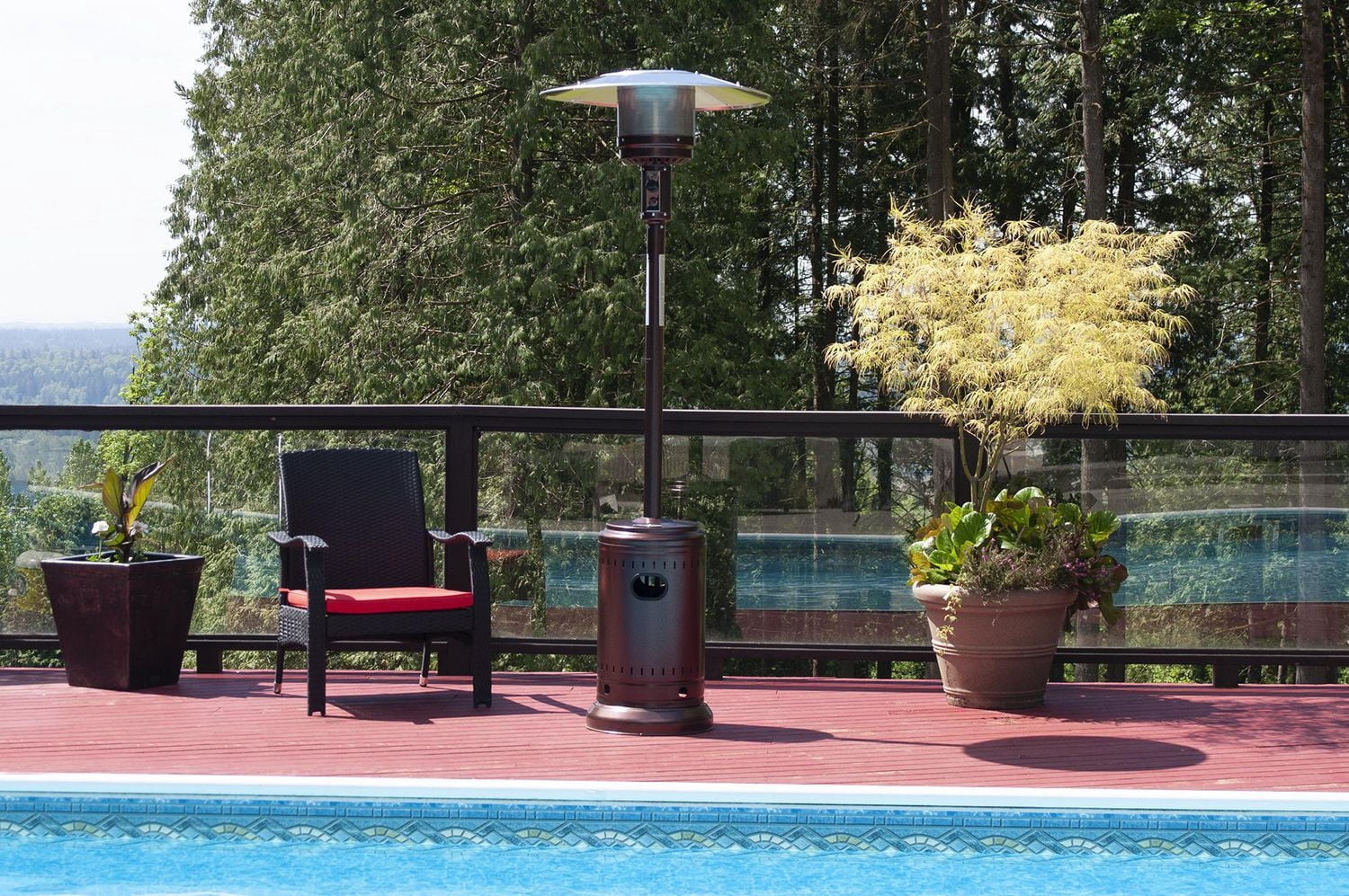 Paramount Mocha Propane Patio Heater