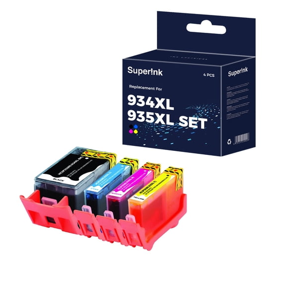 Compatible HP 934XL 935XL Ink Cartridge Combo High Yield By Superink
