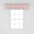 thumbnail image 2 of Ambesonne Floral Window Valance, Sakura Tree Branches, 54" X 12", Rose Salmon Jade Green, 2 of 3