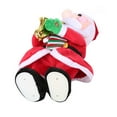 thumbnail image 6 of ABPWLY Toys Musical Dancing Singing Santa Claus Christmas Decoration Novelty Toy with Scarf 15x16x32cm Soft Plush Battery Operated Party Festive Gift for Kids Girl Toys, 6 of 6